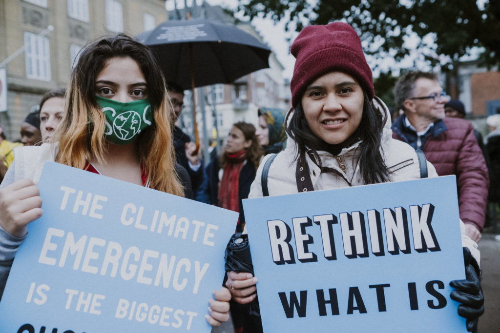 Copenhagen Youth activists during C40 World Mayors Summit 2019