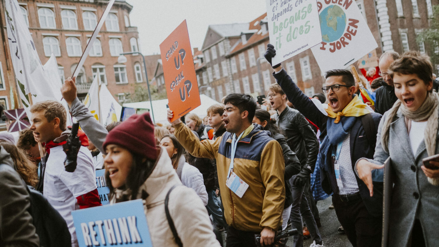 C40 World Mayors Summit 2019: Youth Climate Leaders at Copenhagen Climate March