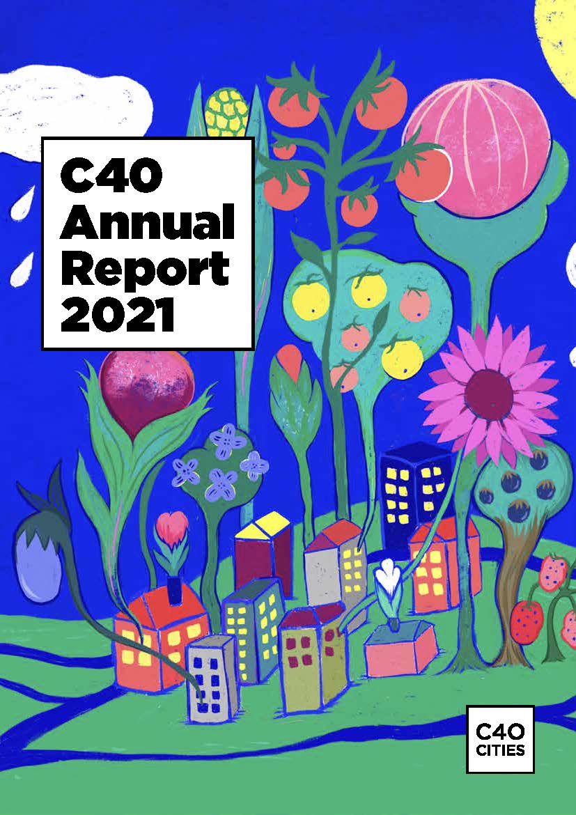 C40 2021 Annual Report cover page