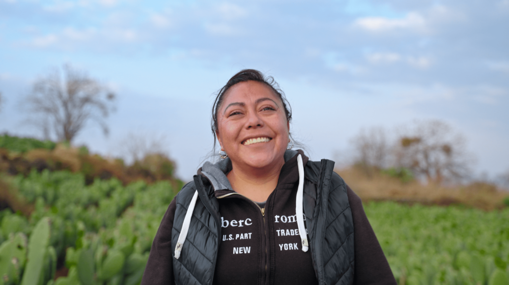 Sur la photo : Juana de Milpa Alta, Mexicon City, Mexicon. Présenté dans la série Transforming Cities produite par BBC StoryWorks pour C40 Villes.