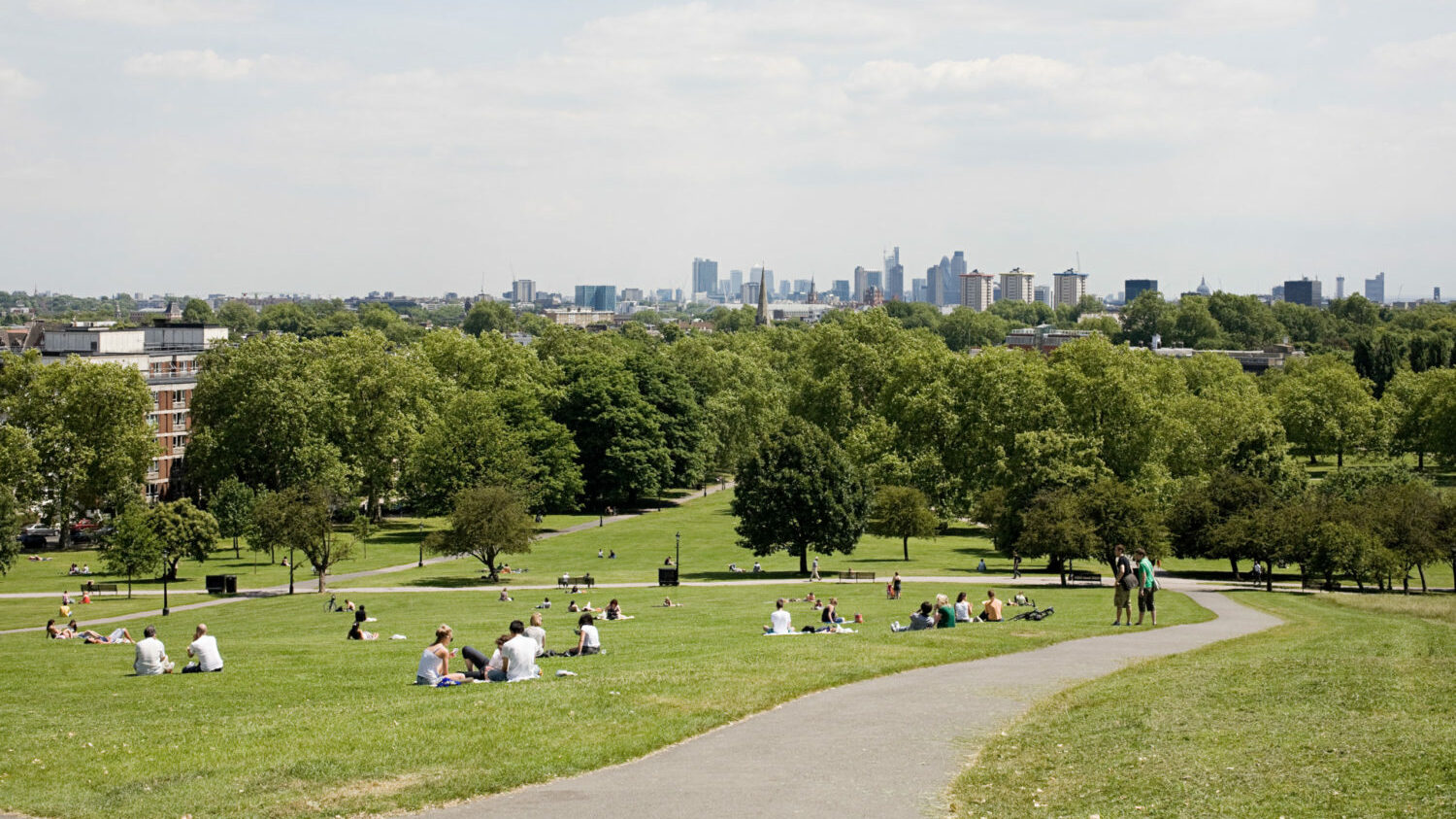 View of Primrose hHll, London