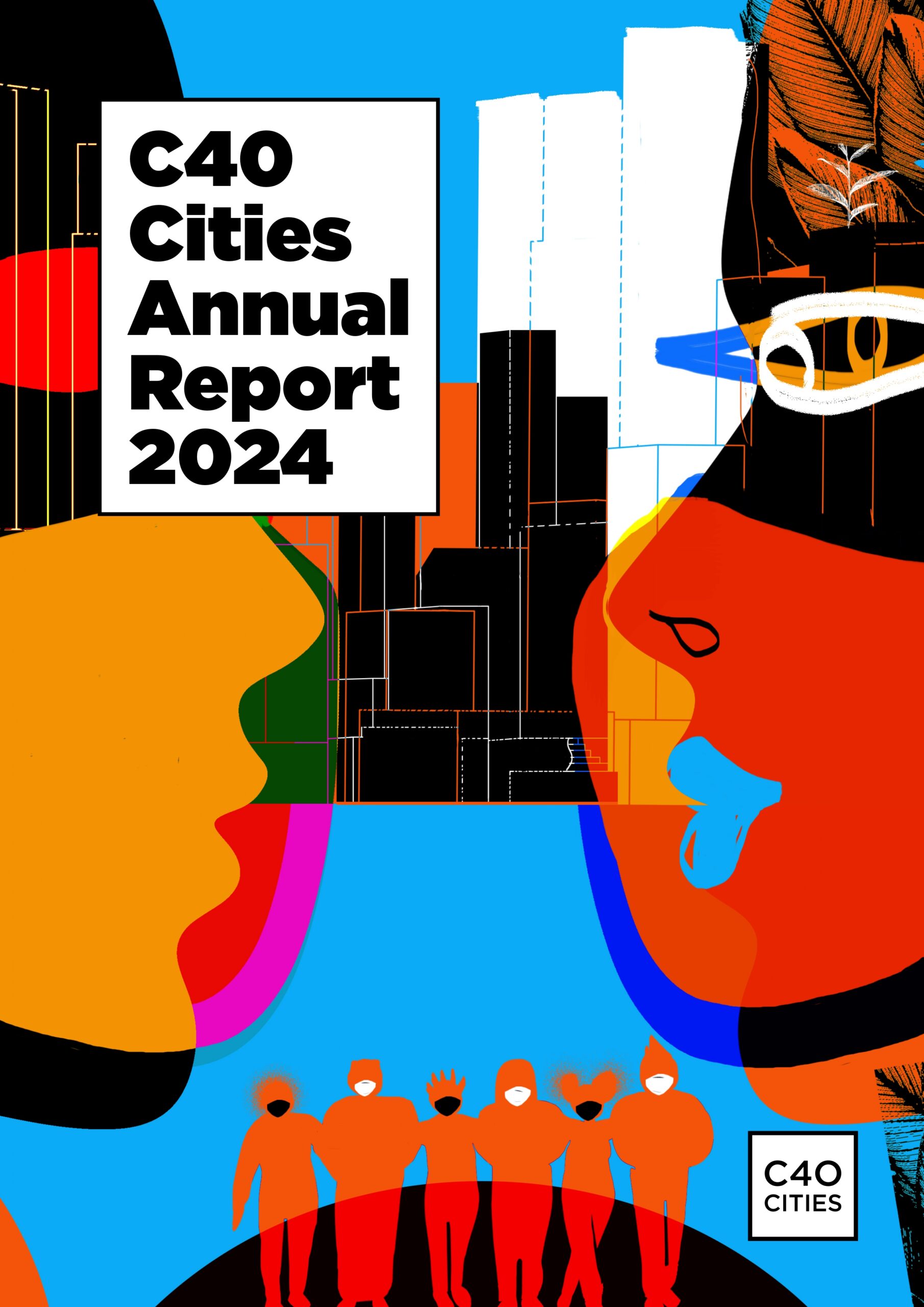Annual report cover page illustration